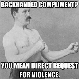 overly manly man