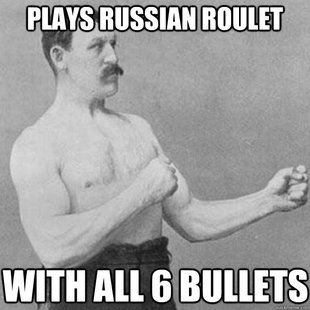 overly manly man