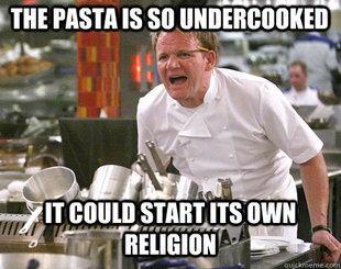 Ramsay Gordon Yelling