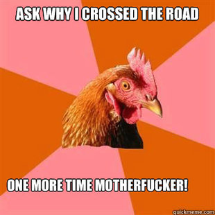 Anti-Joke Chicken