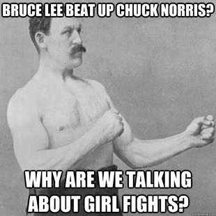 overly manly man