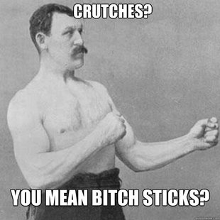 overly manly man
