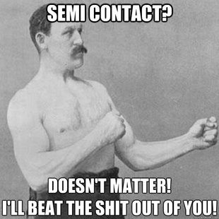 overly manly man