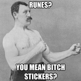 overly manly man