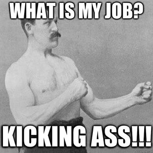 overly manly man
