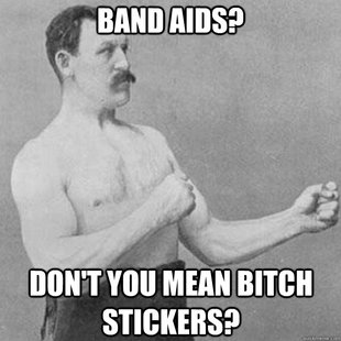 overly manly man