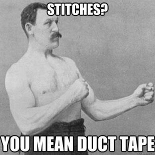 overly manly man