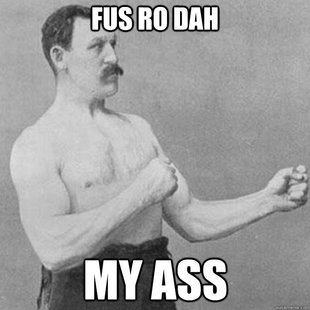 overly manly man