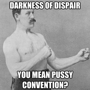 overly manly man