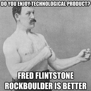 overly manly man