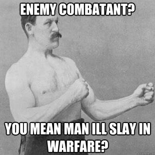 overly manly man