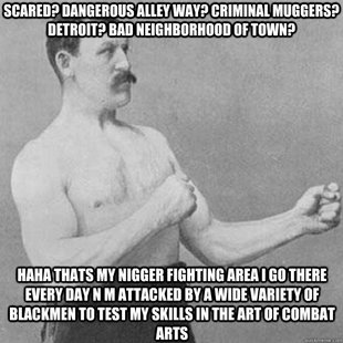 overly manly man