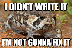 grumpy toad