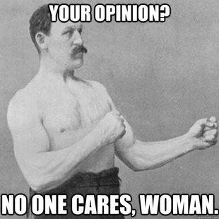 overly manly man