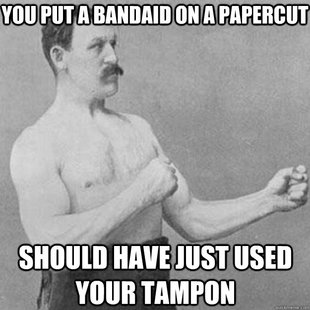 overly manly man