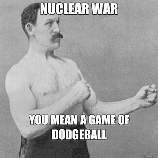 overly manly man