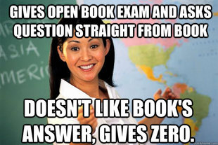Unhelpful High School Teacher