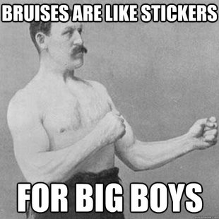 overly manly man
