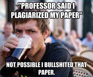 Lazy College Senior