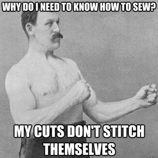 overly manly man