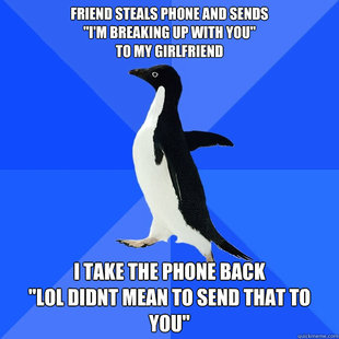 Socially Awkward Penguin