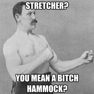 overly manly man
