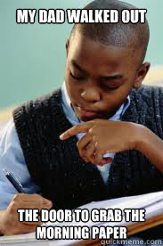 Succesful Black Mans son