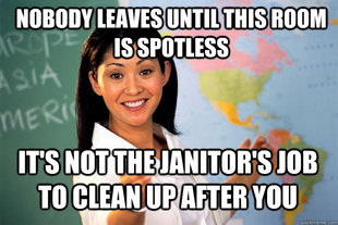 Unhelpful High School Teacher