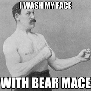 overly manly man