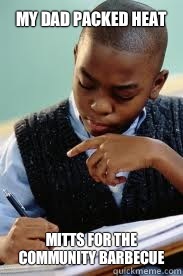 Succesful Black Mans son