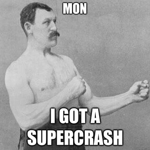 overly manly man