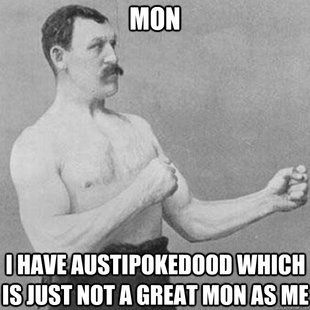 overly manly man