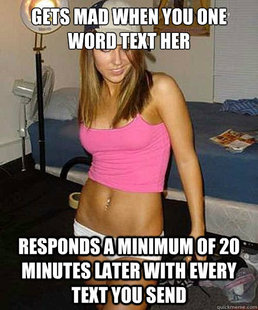 Scumbag girl