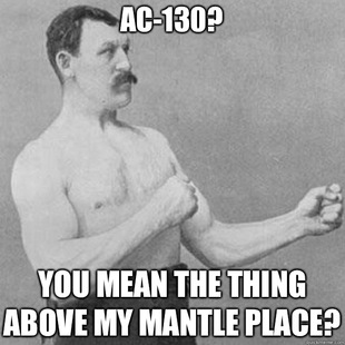 overly manly man