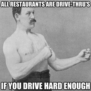 overly manly man