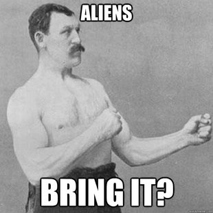 overly manly man
