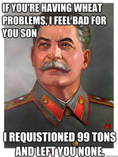 Shit talker Stalin