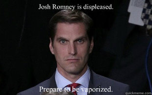 Menacing Josh Romney