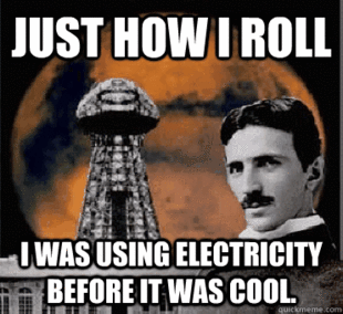 hipster tesla