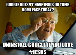 Grandma finds the Internet