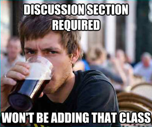 Lazy College Senior