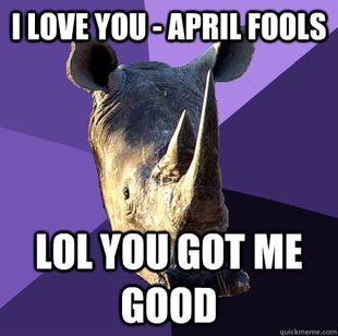 Sexually Oblivious Rhino