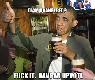 Upvoting Obama