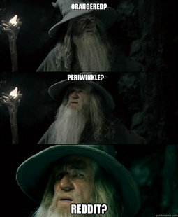 Confused Gandalf