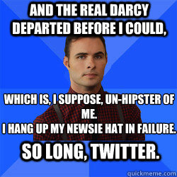 Socially Awkward Darcy