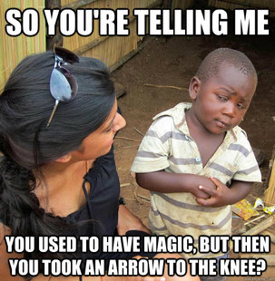 Skeptical Third World Child