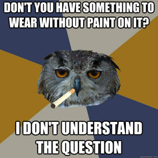 Art Student Owl