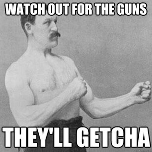 overly manly man