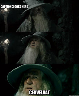 Confused Gandalf