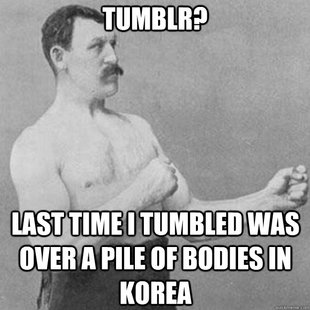 overly manly man